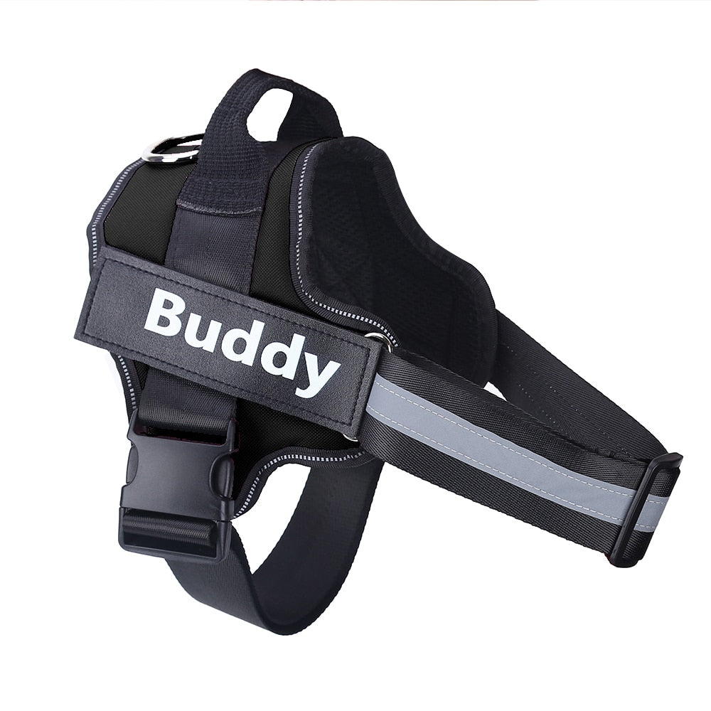 Personalised Reflective No-Pull Dog Harness (Extra 10% OFF)