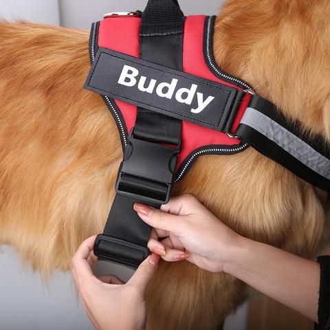 Personalised Reflective No-Pull Dog Harness