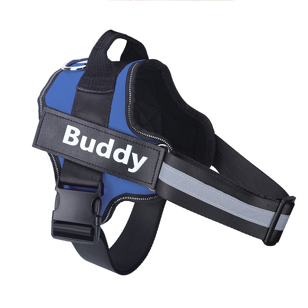 Personalised Reflective No-Pull Dog Harness (Extra 10% OFF)
