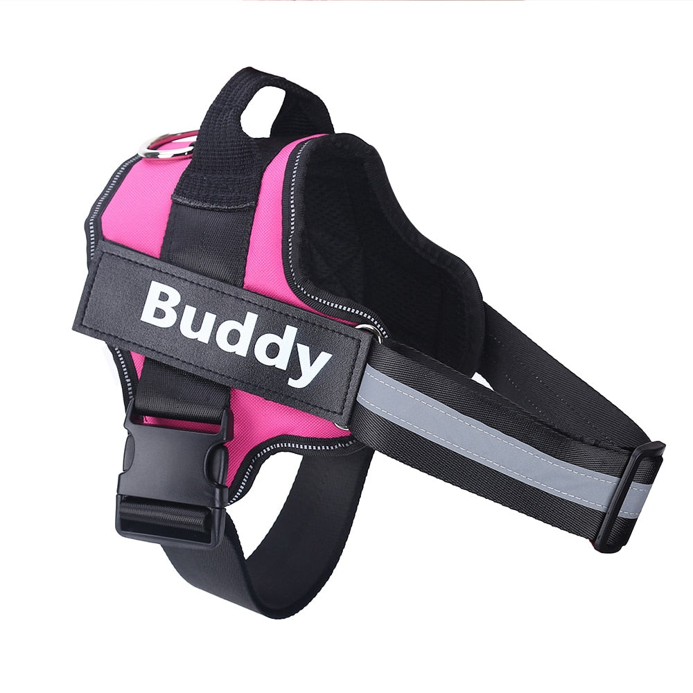 Personalised Reflective No-Pull Dog Harness