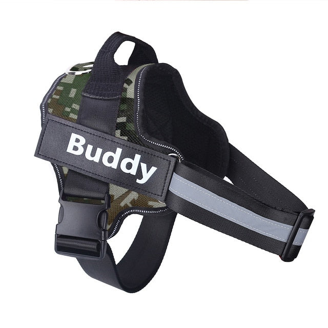 Personalised Reflective No-Pull Dog Harness (Extra 10% OFF)